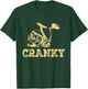 Funny Cranky Fishing Lovers Gifts Idea Boys Women T-Shirt - T-Shirt | Forest