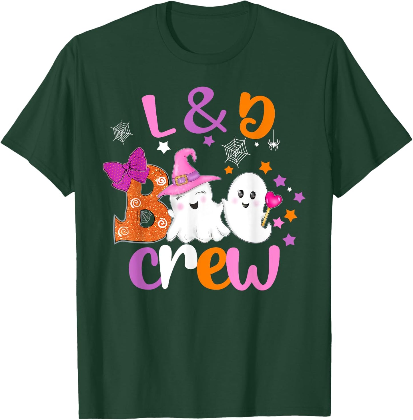 L&D Boo Crew Halloween matching shirt Labor & Delivery nurse T-Shirt - T-Shirt | Forest