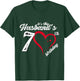 It's My Husband's 70th Birthday Vintage 70th Birthday T-Shirt - T-Shirt | Forest