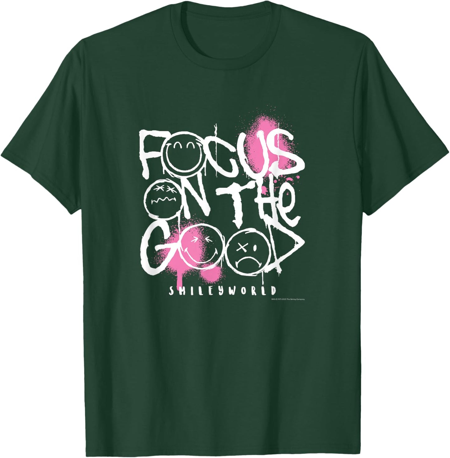 Graffiti Focus On The Good T-Shirt - T-Shirt | Forest