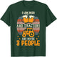 I Like Beer And Tractors And Maybe 3 People Farming Farm T-Shirt - T-Shirt | Forest