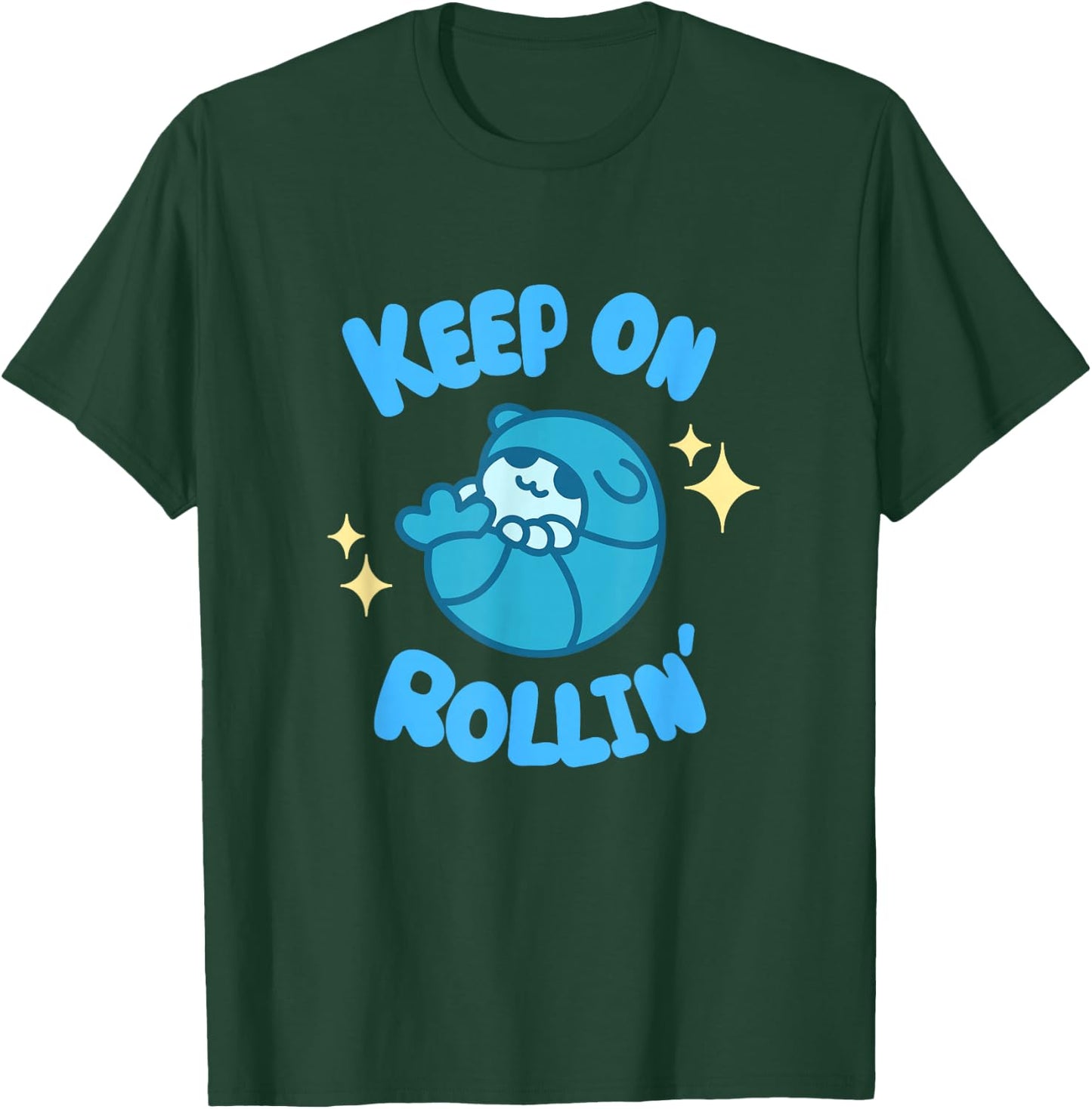 Roly Poly / Pill Bug - Keep Rollin' T-Shirt - T-Shirt | Forest