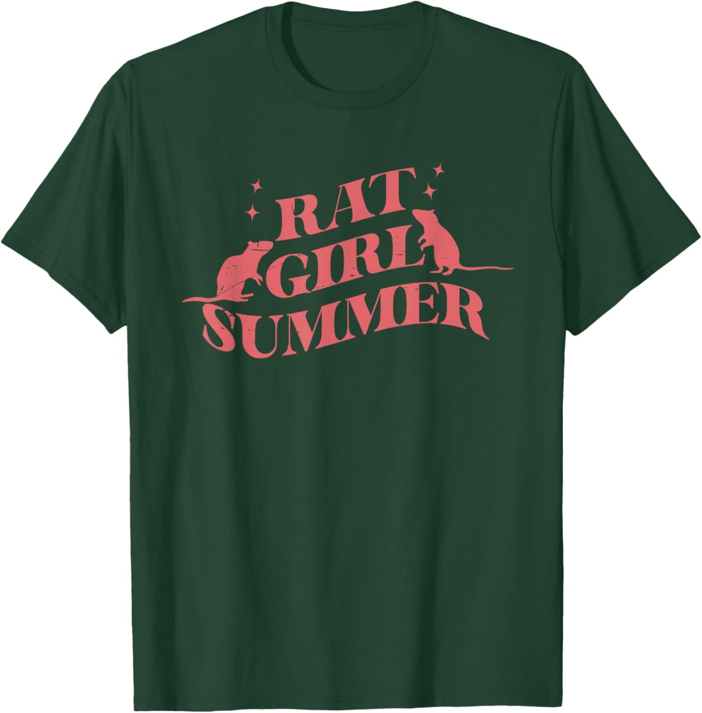 Rat Girl Summer Funny T-Shirt - T-Shirt | Forest