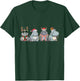 Hippopotamuses Christmas Lights Cute Hippo Christmas T-Shirt - T-Shirt | Forest