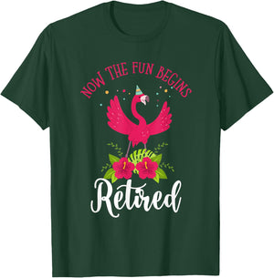 Retired Women or Retired Grandma or Flamingo Retirement 2022 T-Shirt - T-Shirt | Forest