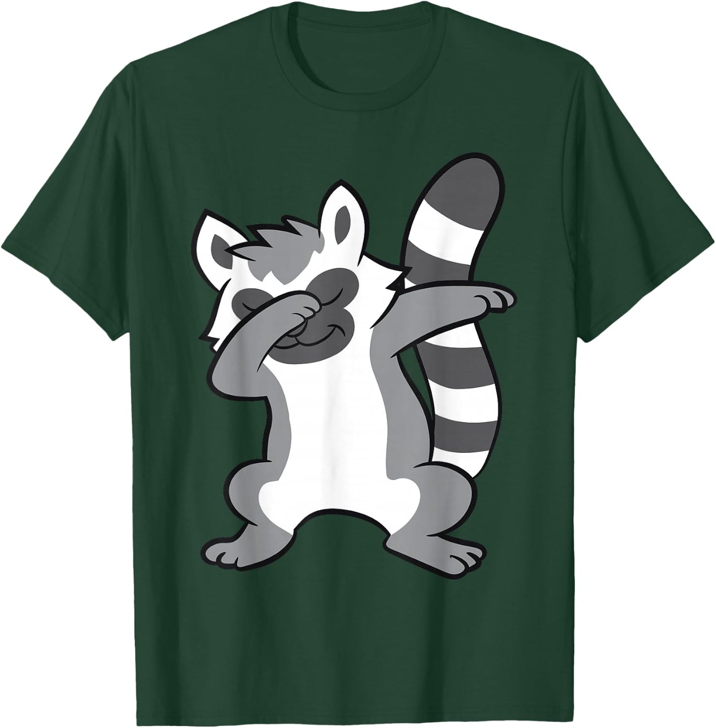 Dabbing Lemur Cute Ring-Tailed Lemur T-Shirt - T-Shirt | Forest