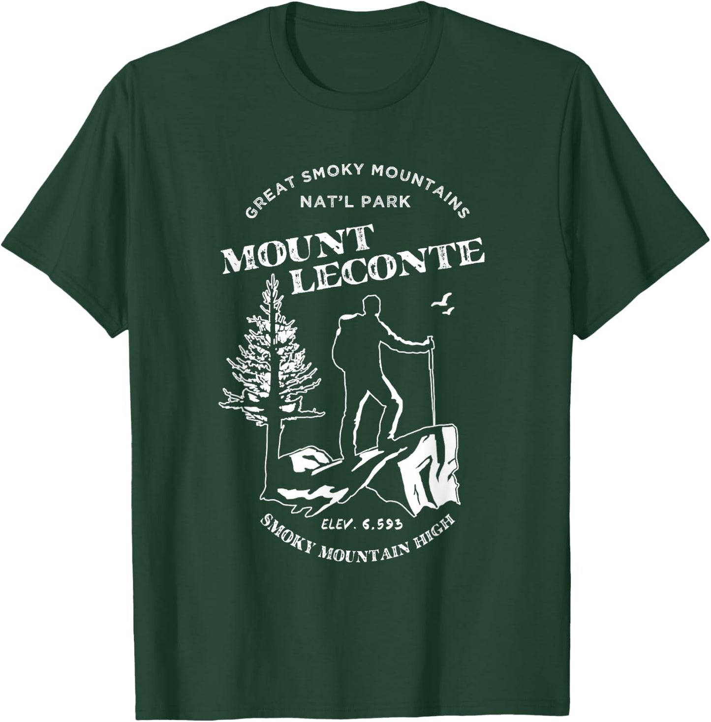 Mt. Leconte Shirt - Great Smoky Mountains T-Shirt - T-Shirt | Forest
