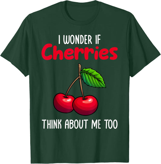 Cherry Graphic Women Kids Cherry Print Cherry Lover T-Shirt - T-Shirt | Forest