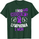 Hodgkin Lymphoma Awareness SteMi Apparel -Adults Black Modern Awareness Awareness Ribbon Graphic Cotton Blend Short Sleeve Small T-Shirt - T-Shirt | Forest