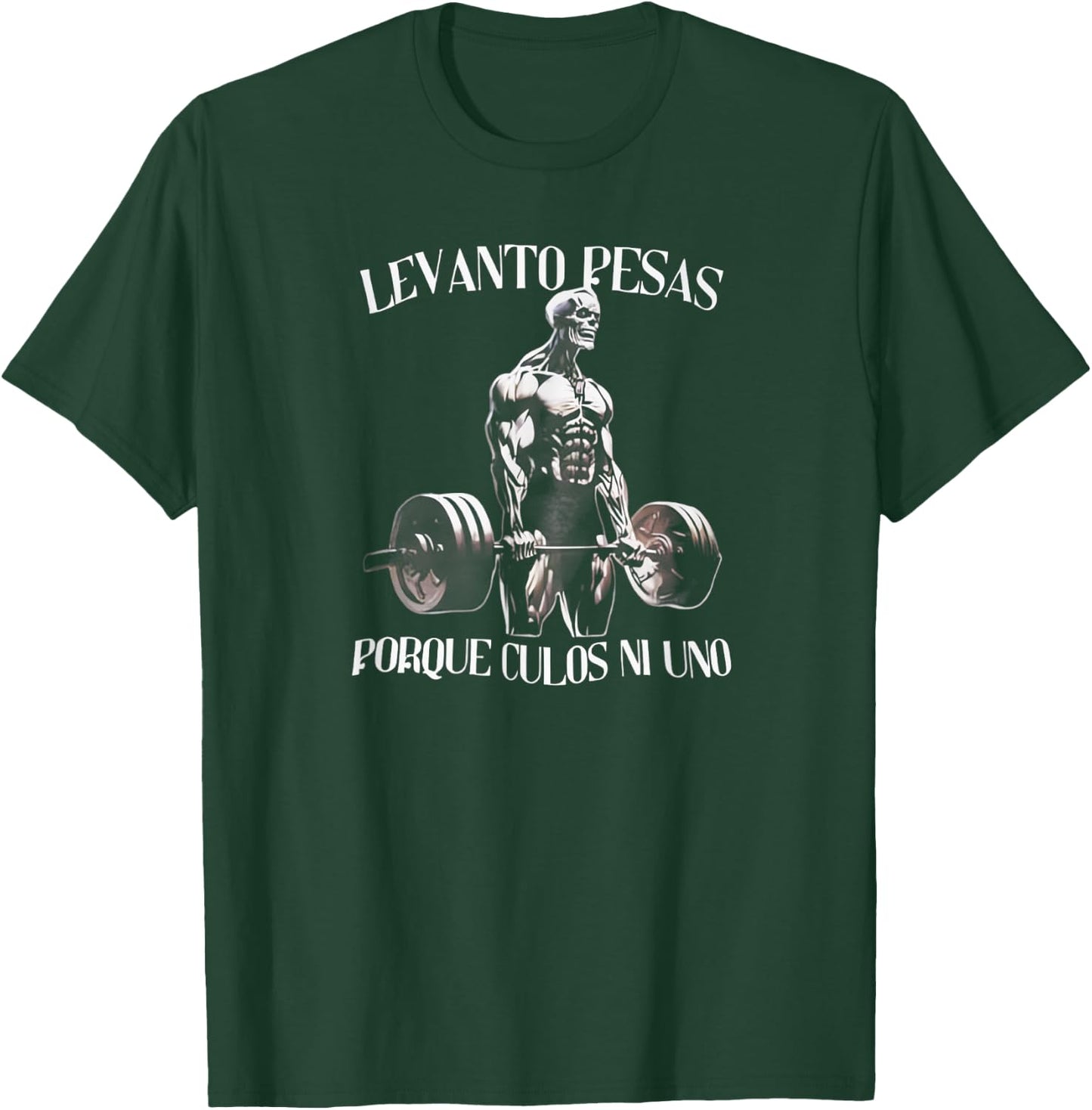 Calacas Chidas Gym Con Frases Sarcasticas Funny Saying T-Shirt - T-Shirt | Forest
