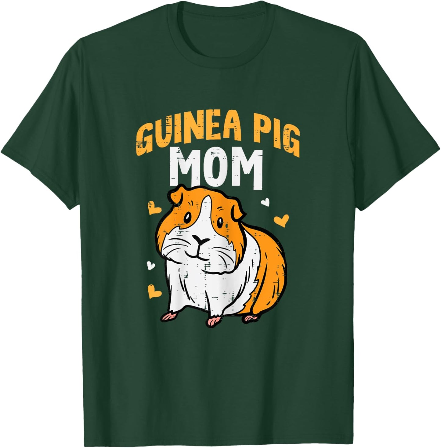 Guinea Pig Mom Cute Cavy Mama Mommy Mothers Day Animal Women T-Shirt - T-Shirt | Forest