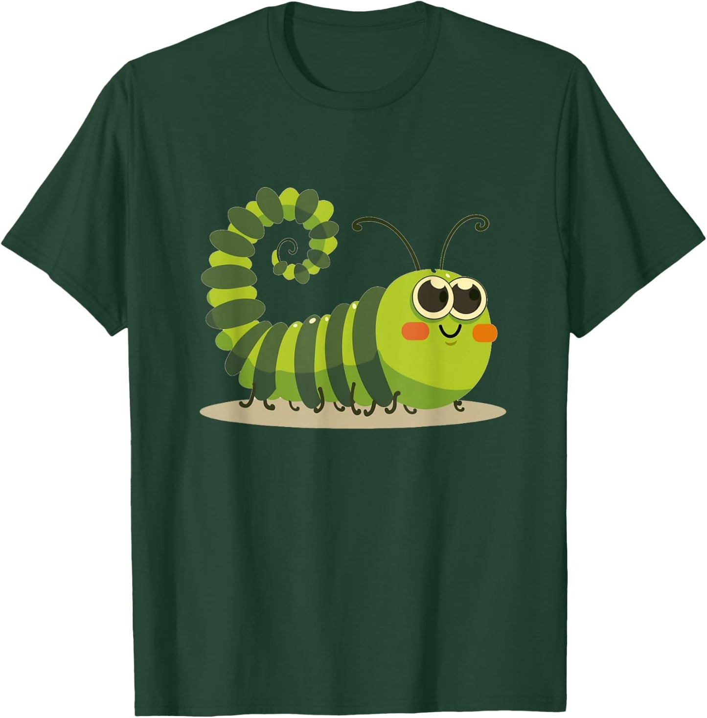 Cute Caterpillar Costume for Adults and Kids T-Shirt - T-Shirt | Forest