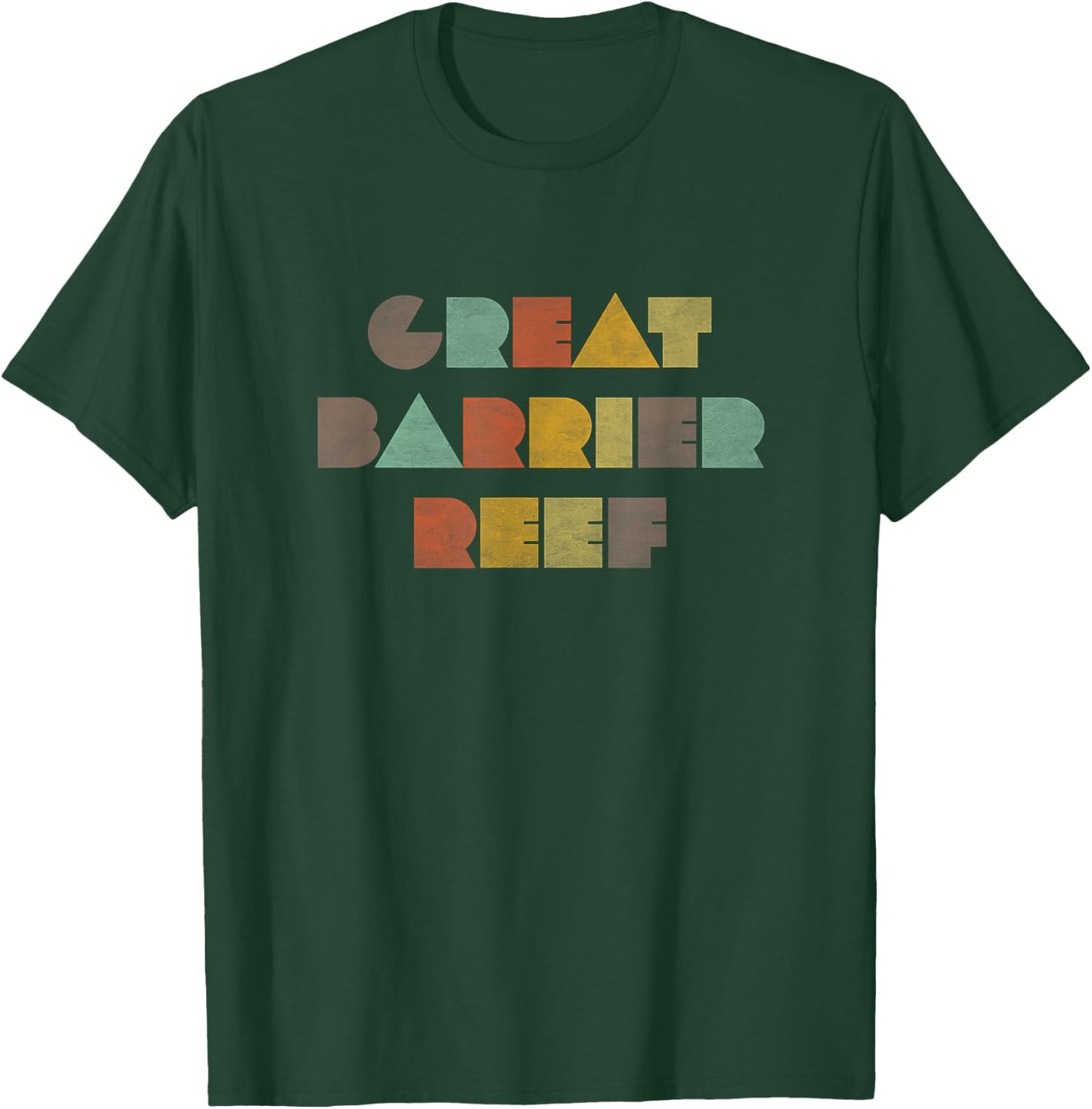 Great Barrier Reef Vintage T-Shirt - T-Shirt | Forest