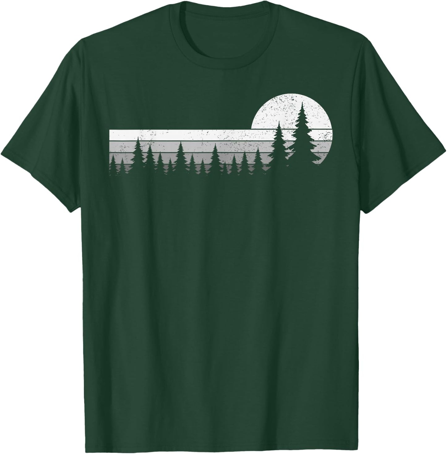 Trees Wildlife Nature Vintage Forest T-Shirt - T-Shirt | Forest