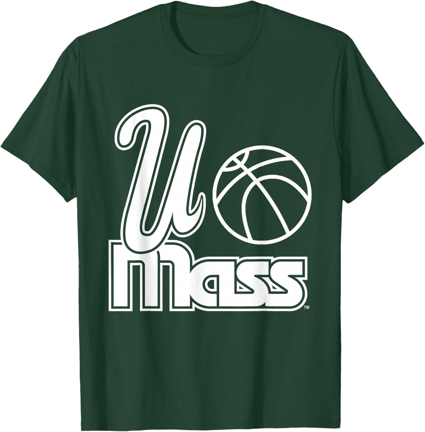 UMass Minutemen | Official NCAA Merch | UMASVIN1009B T-Shirt - T-Shirt | Forest