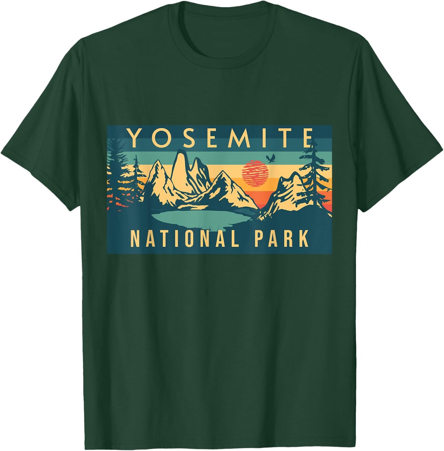Yosemite National Park T-Shirt - T-Shirt | Forest