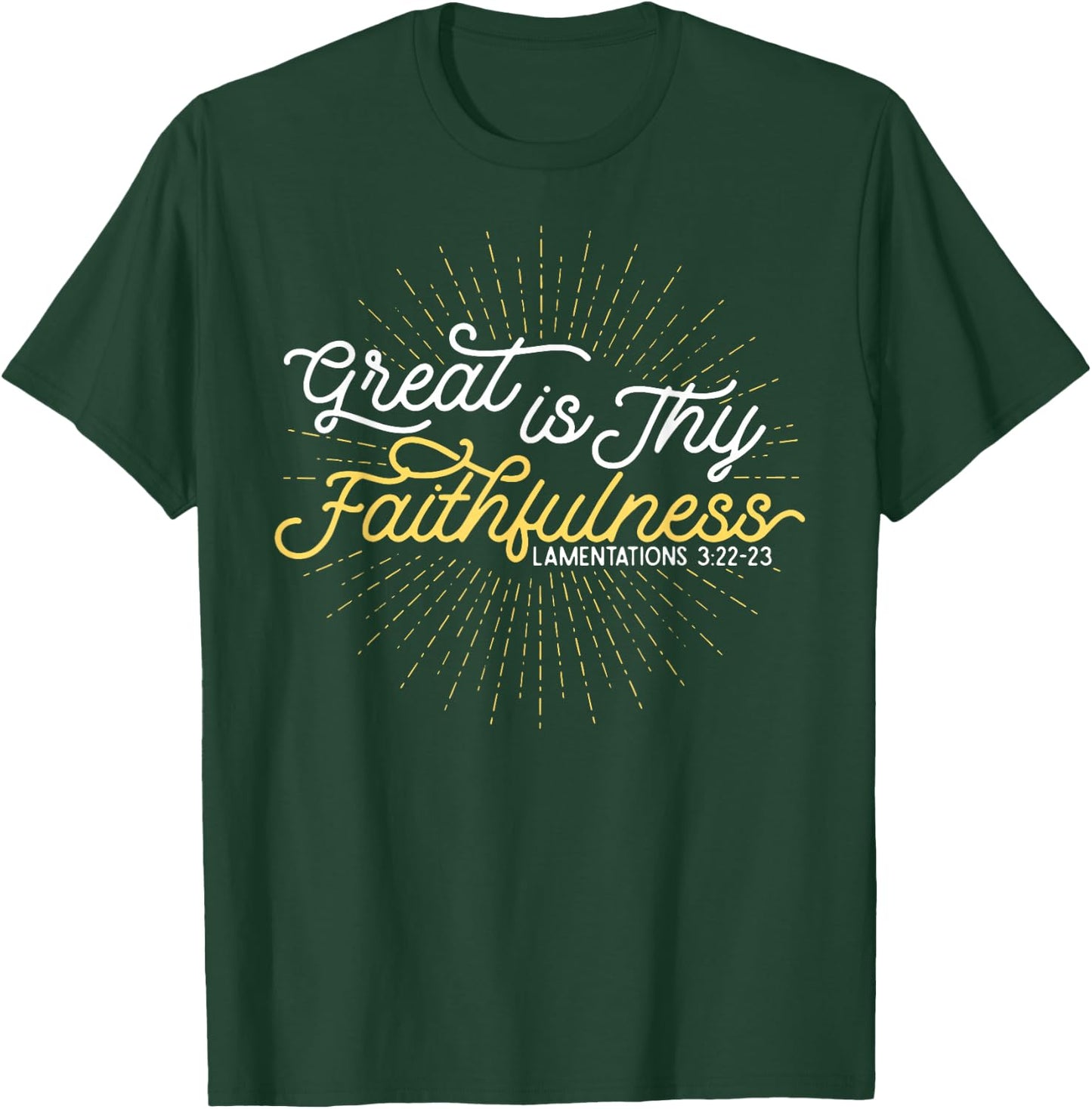 Great Is Thy Faithfulness T-Shirt - T-Shirt | Forest