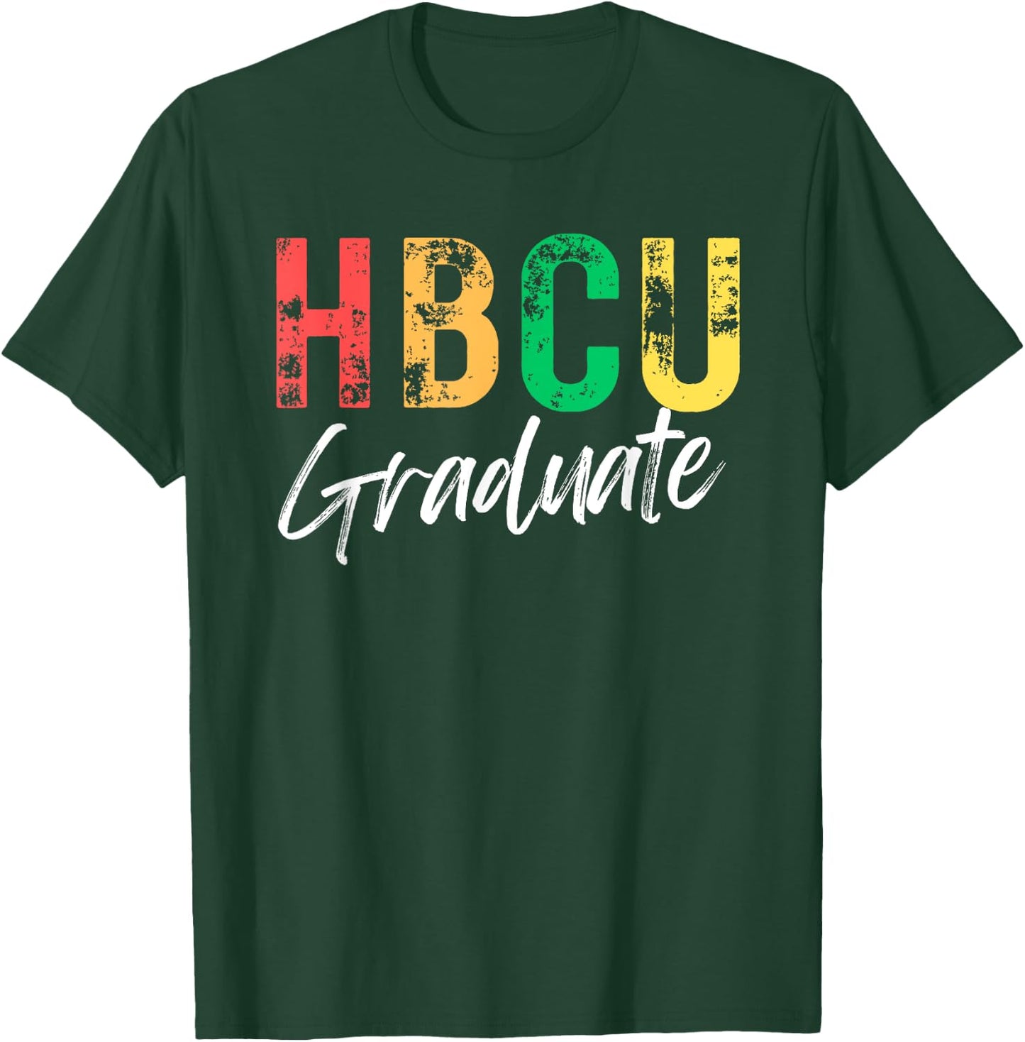 Historical Black College University HBCU Graduate Alumni T-Shirt - T-Shirt | Forest