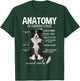 Funny Anatomy Border Collie Dog Lover T-Shirt - T-Shirt | Forest