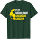 Soccer Player Ball Lovers Support Childhood Cancer Awareness T-Shirt - T-Shirt | Forest