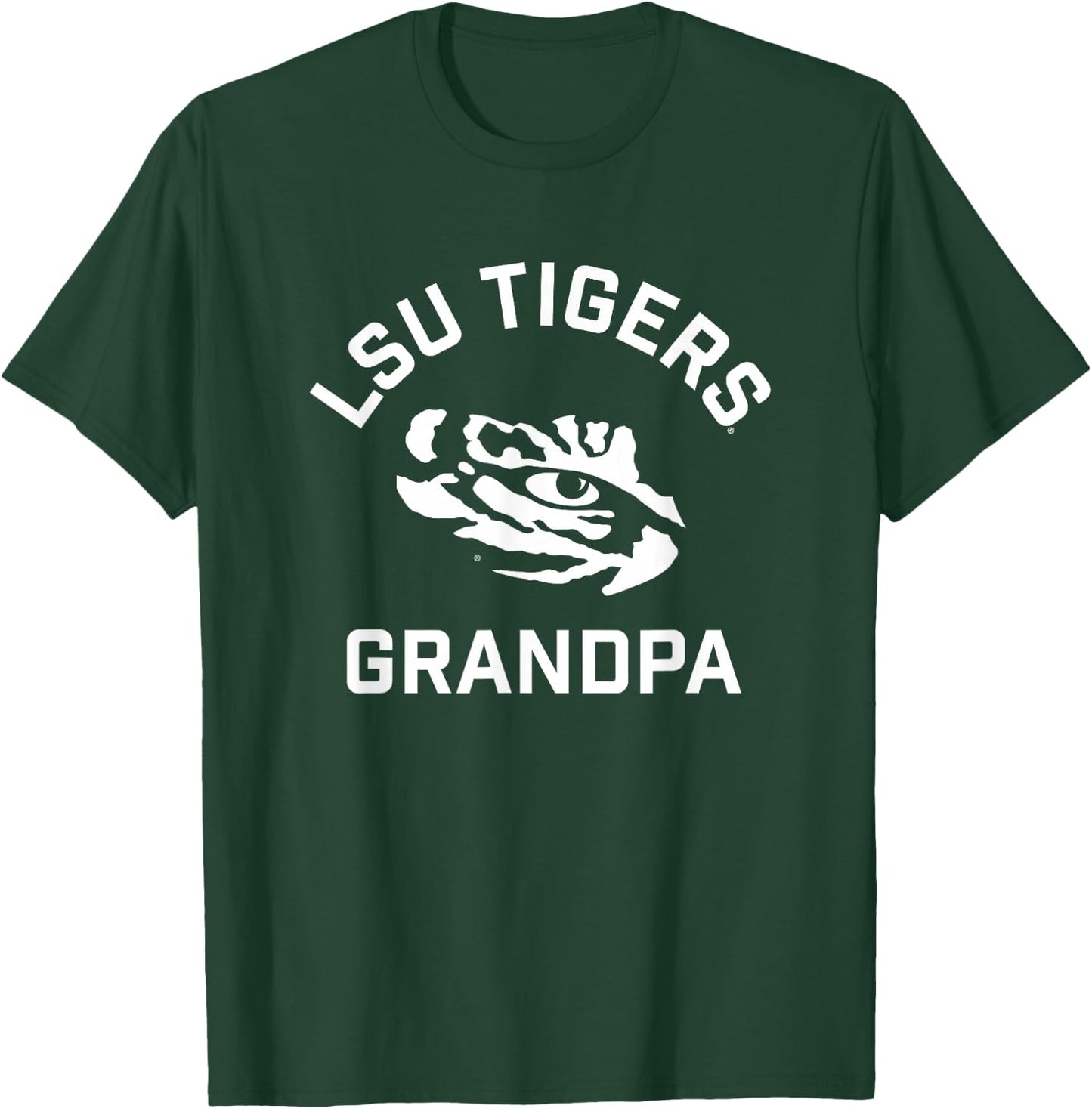 LSU Tigers Arched Grandpa T-Shirt - T-Shirt | Forest