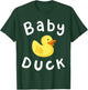 Baby Duck Birthday Rubber Duck Lover Family Matching Toddler T-Shirt - T-Shirt | Forest
