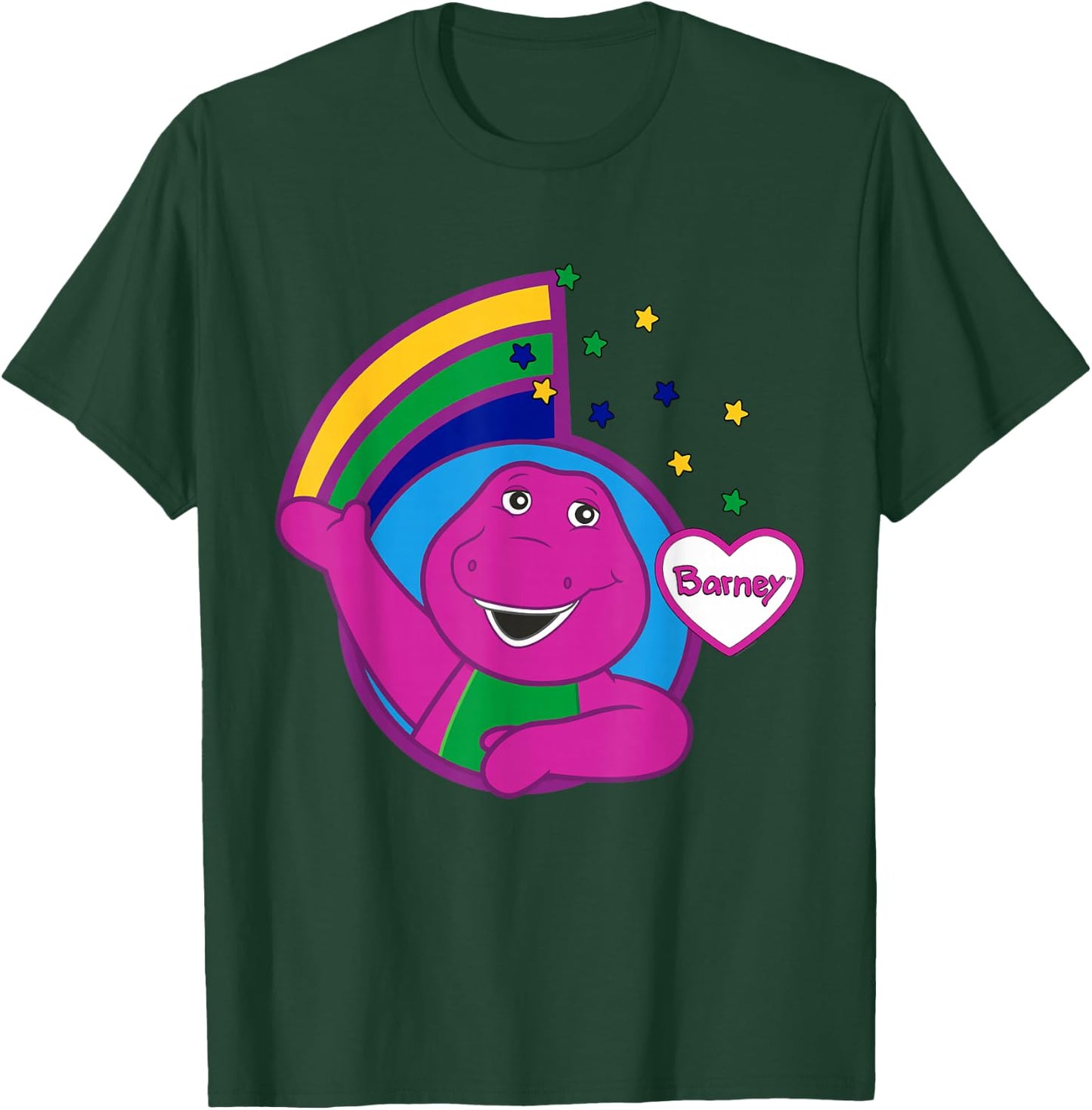 Barney - Rainbow -rific T-Shirt - T-Shirt | Forest