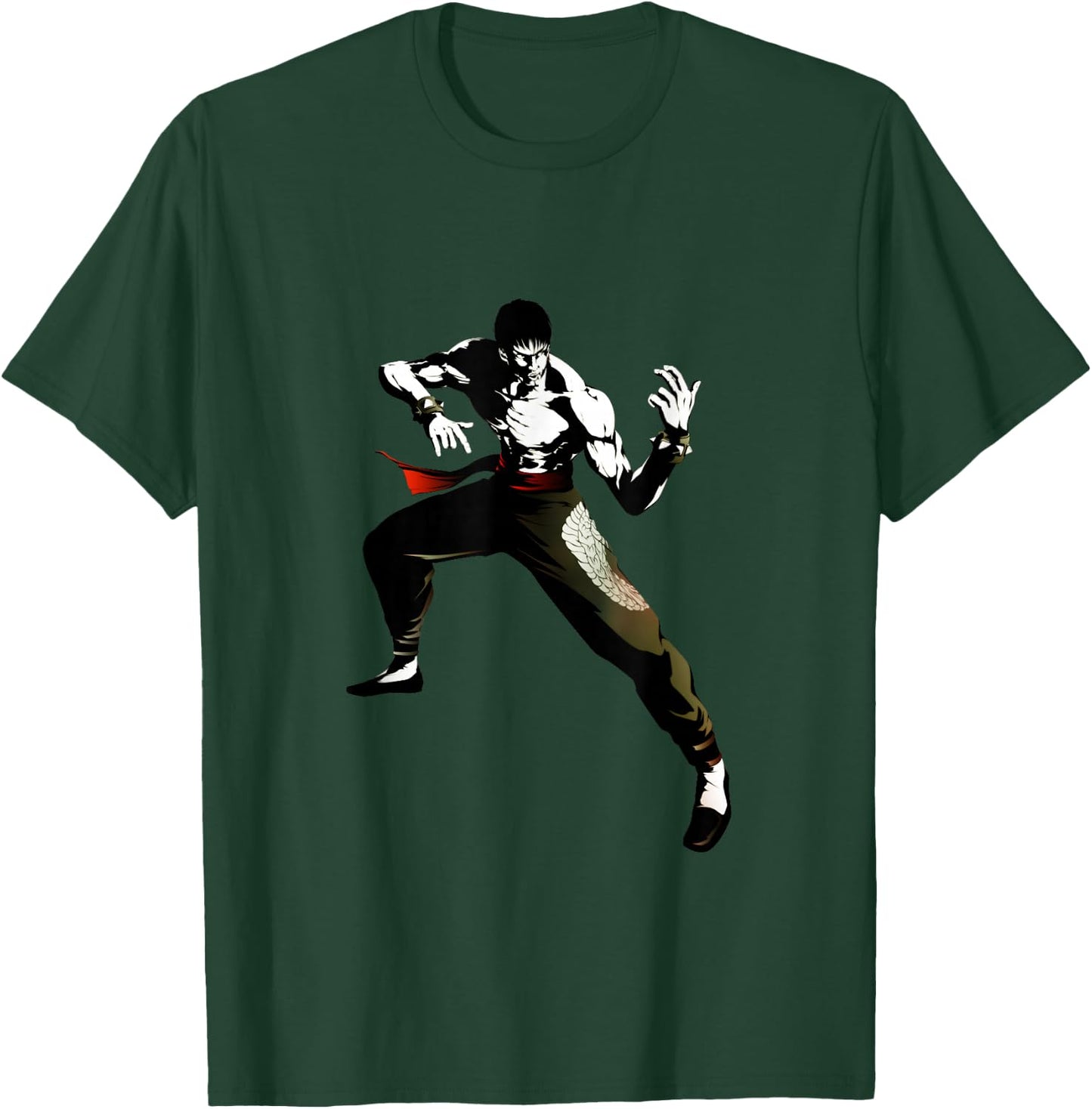 Tekken7 Law 001 T-Shirt - T-Shirt | Forest