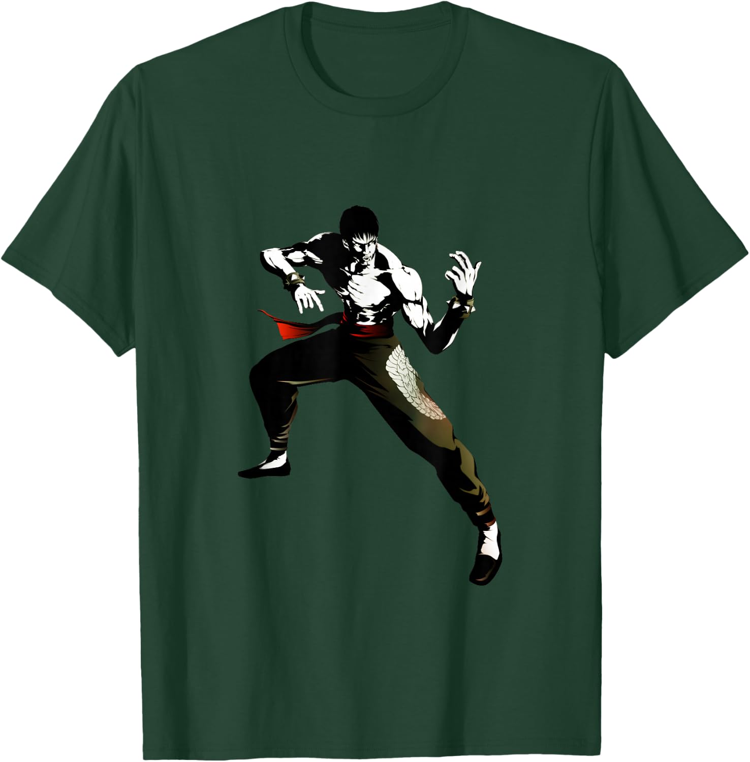Tekken7 Law 001 T-Shirt - T-Shirt | Forest
