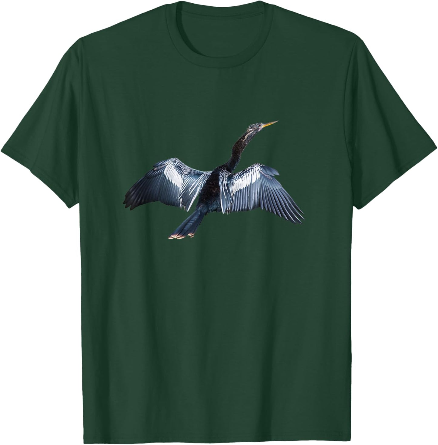 Anhinga Snake Bird Darter Bird Anhinga Cormorant T-Shirt - T-Shirt | Forest