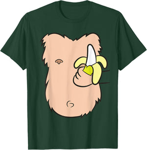 Funny Monkey Costume Gorilla Costume Monkey T-Shirt - T-Shirt | Forest
