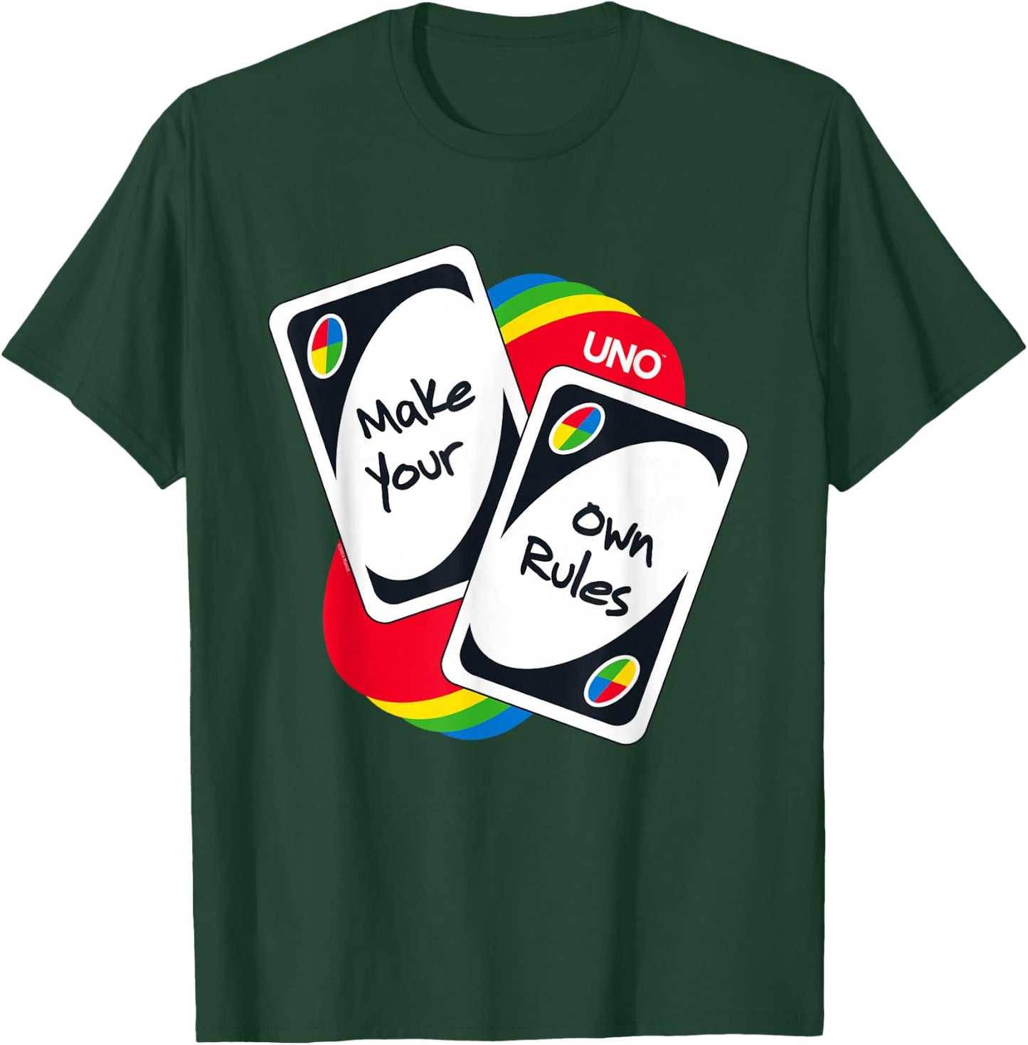 UNO - Make Your Own Rules T-Shirt - T-Shirt | Forest