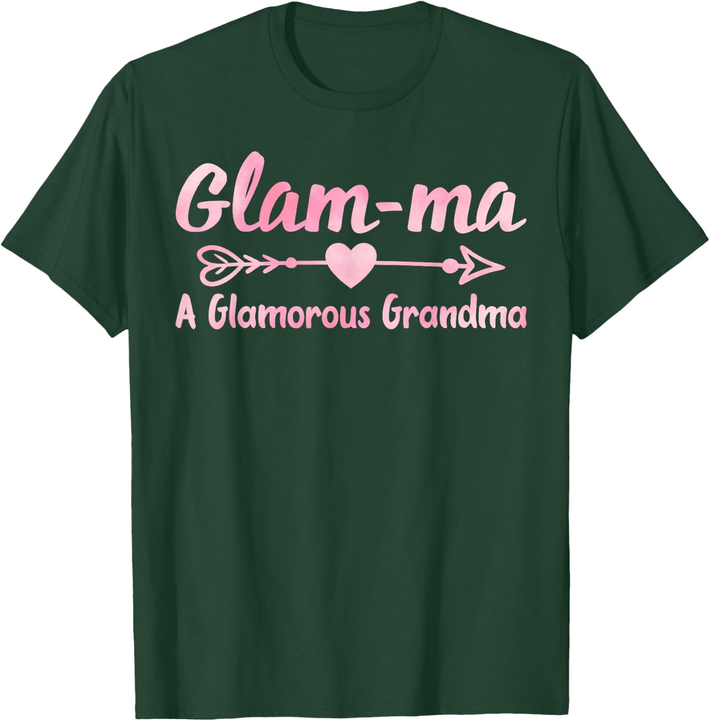 Glam-ma: Grandma Design For Glamorous Granny T-Shirt - T-Shirt | Forest