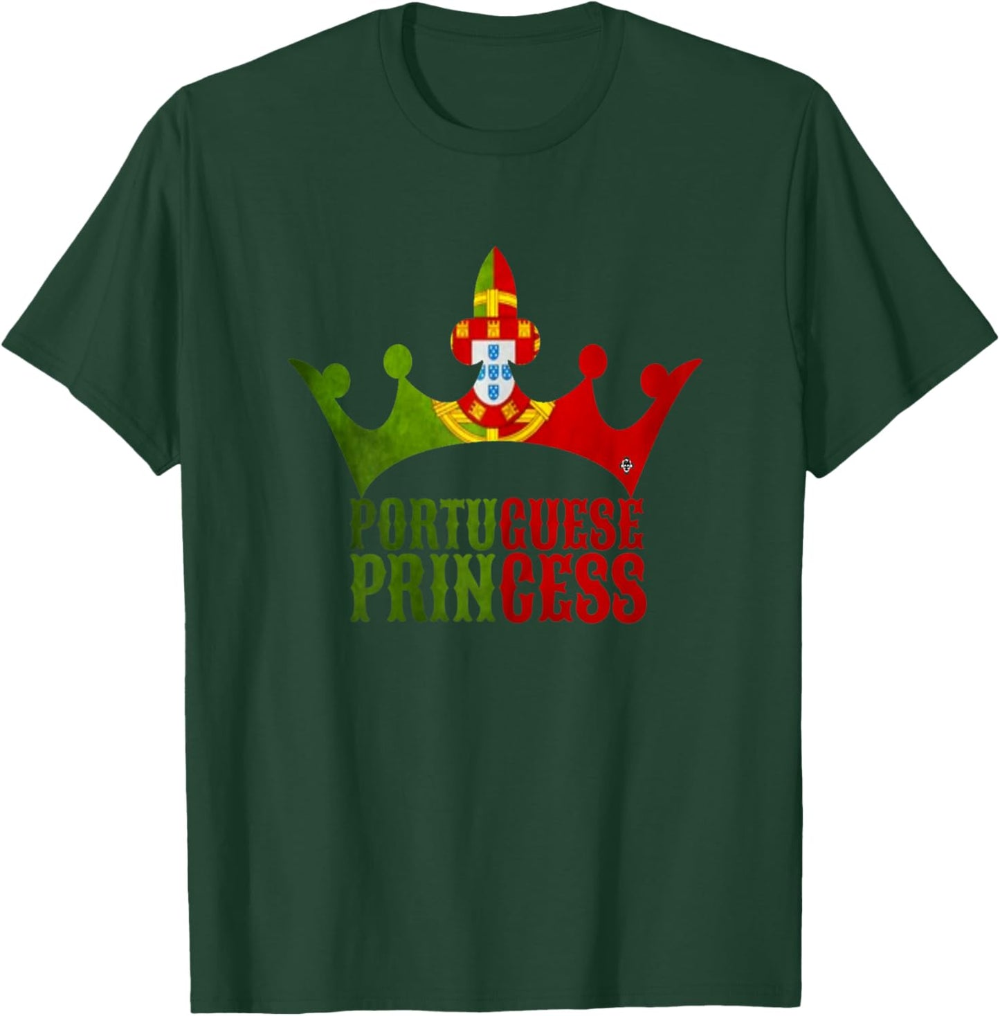 Portuguese Princess Flag T-Shirt - T-Shirt | Forest