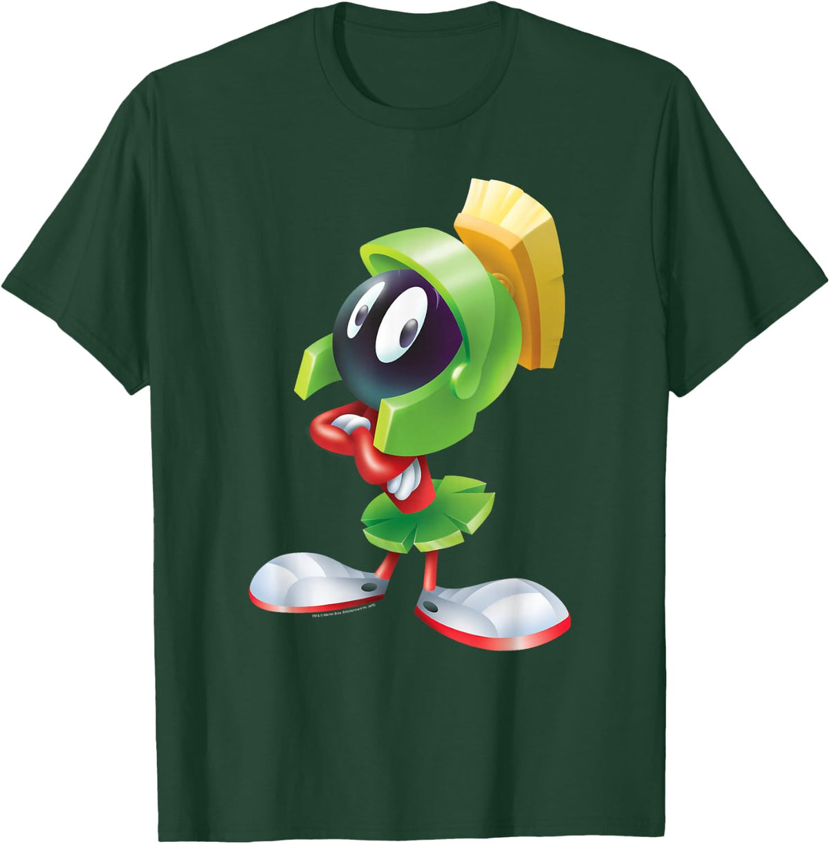 Looney Tunes Marvin The Martian Airbrushed T-Shirt - T-Shirt | Forest