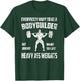 Funny Bodybuilding Shirts. Perfect exercising Squat T Shir T-Shirt - T-Shirt | Forest