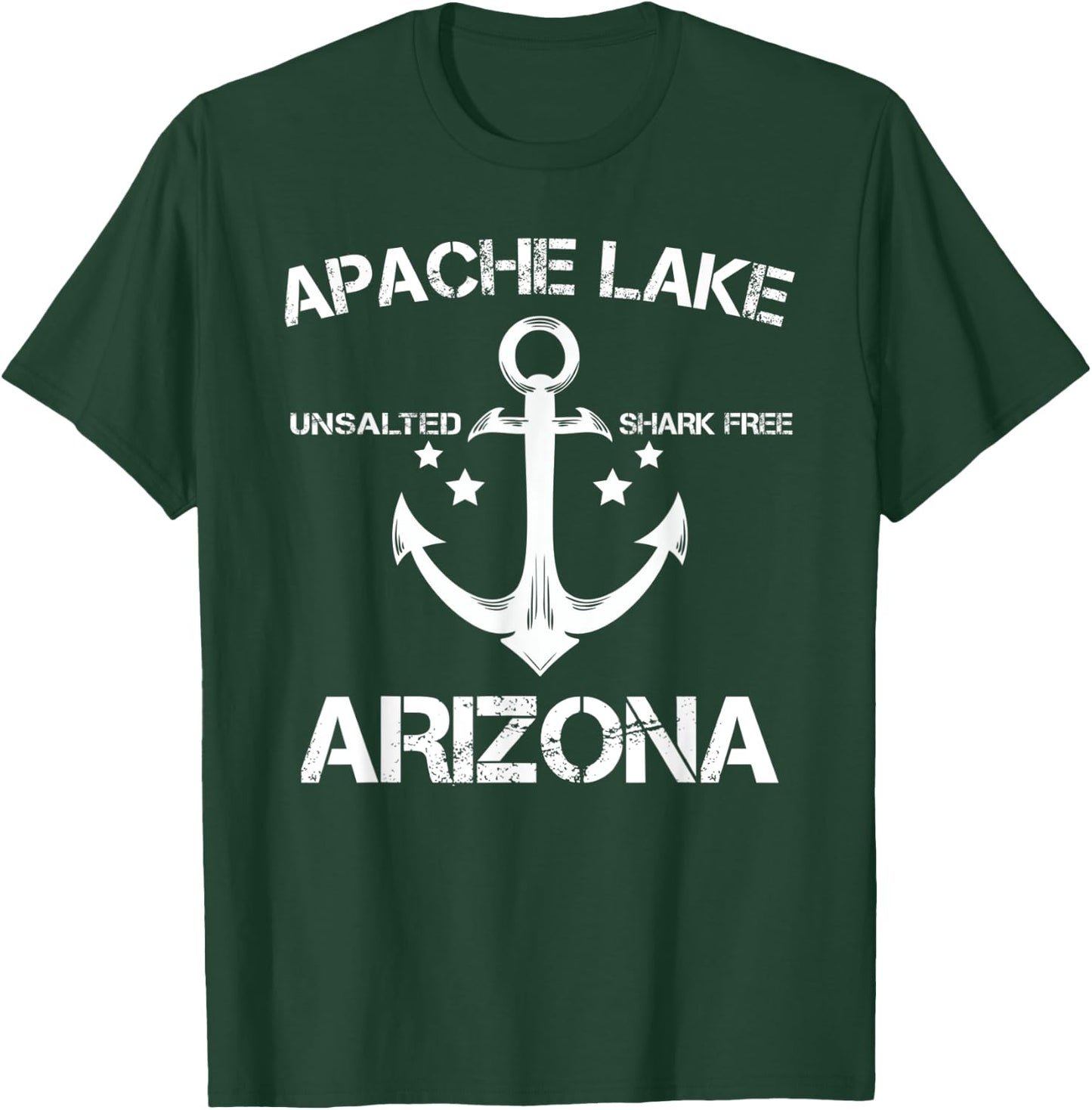 APACHE LAKE ARIZONA Funny Fishing Camping Summer Gift T-Shirt - T-Shirt | Forest