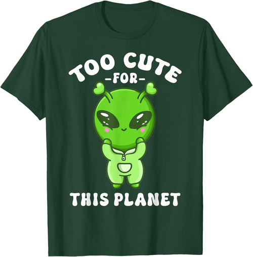Alien Kawaii Cute Alien Too Cute for This Planet