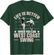 West Coast Swing Dance Design for a West Coast Swing Expert T-Shirt - T-Shirt | Forest