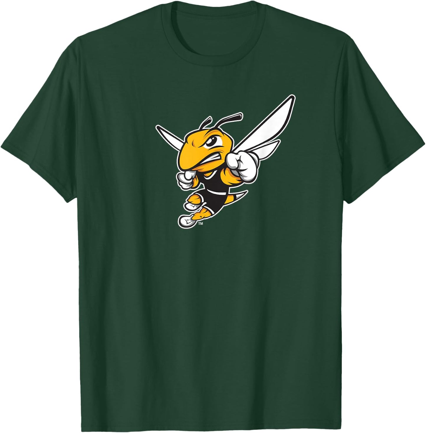 American International College AIC Yellow Jacket Fan T-Shirt - T-Shirt | Forest
