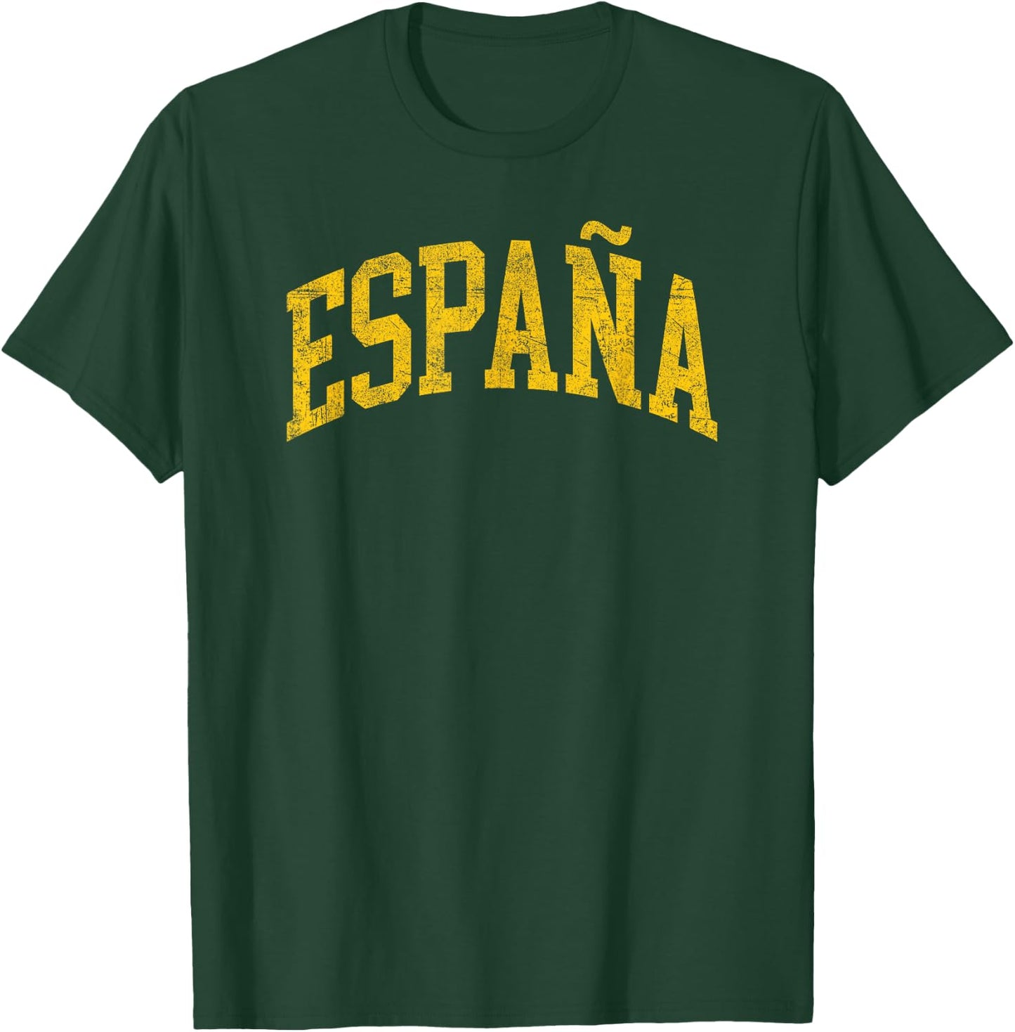 España Vintage Spain Flag Spanish Souvenir Espana T-Shirt - T-Shirt | Forest