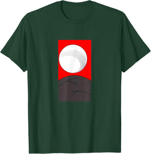 Hanafuda Japanese Vintage Cards Game Print T-Shirt - T-Shirt | Forest