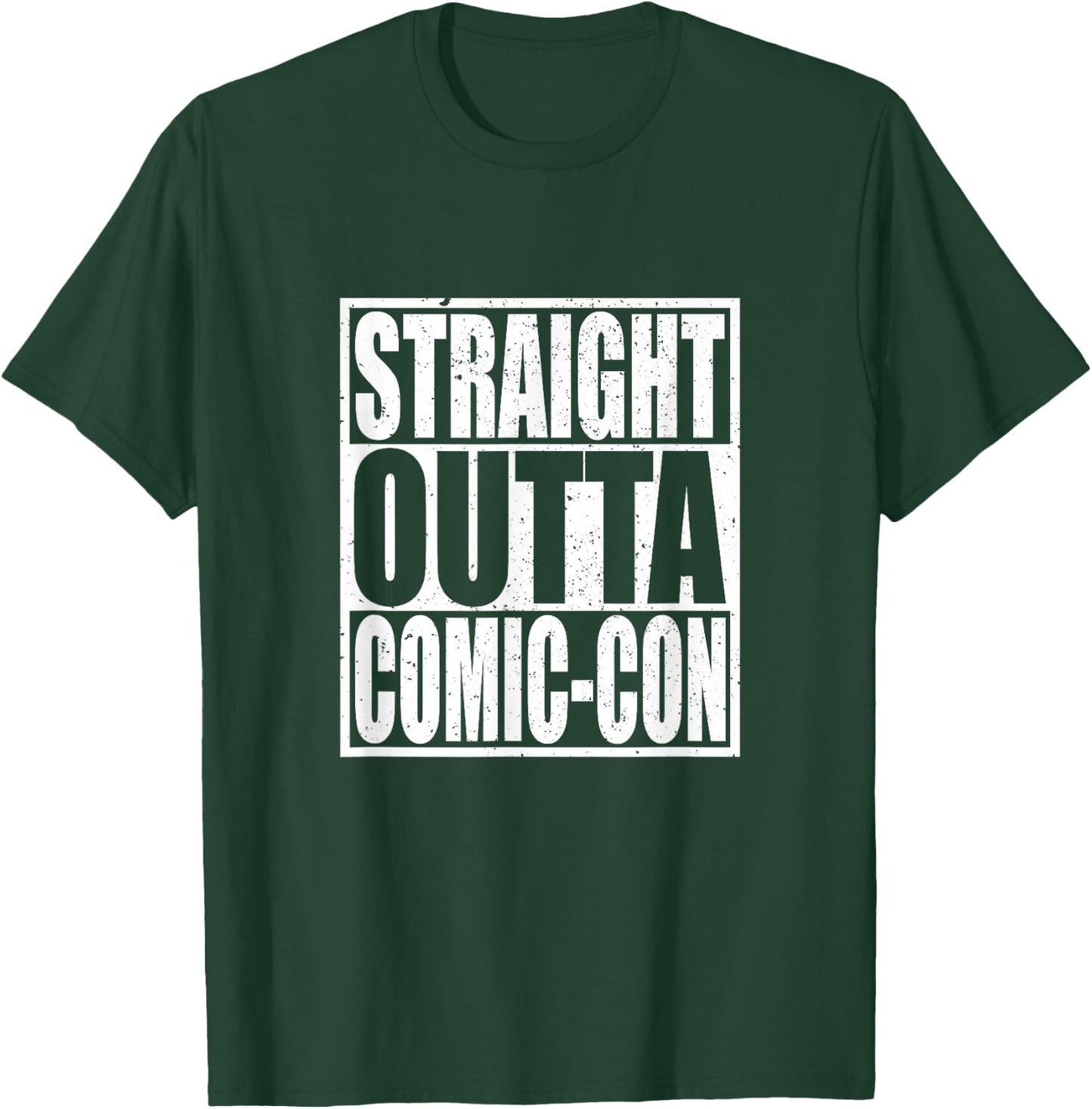 Straight Outta Comic-Con Anime Lover Cosplay T-Shirt - T-Shirt | Forest