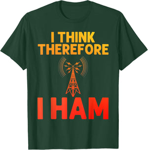 Cool Ham Radio Art Women Amateur Radio Ham Operator T-Shirt - T-Shirt | Forest