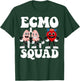 Retro ECMO Nurse Squad Ecmo Specialist Crew Cvicu ICU Peds T-Shirt - T-Shirt | Forest