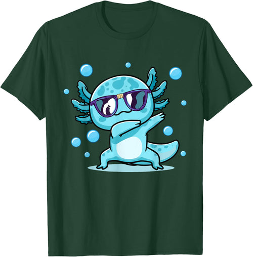 Cute Funny Axolotl Dabbing For Girls Boys Kids Women