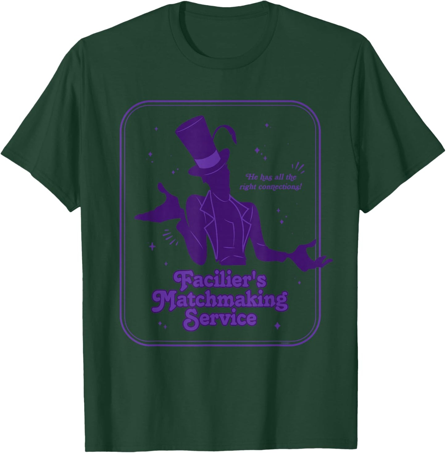 Disney Villains for Hire Facilier’s Matchmaking Service T-Shirt - T-Shirt | Forest