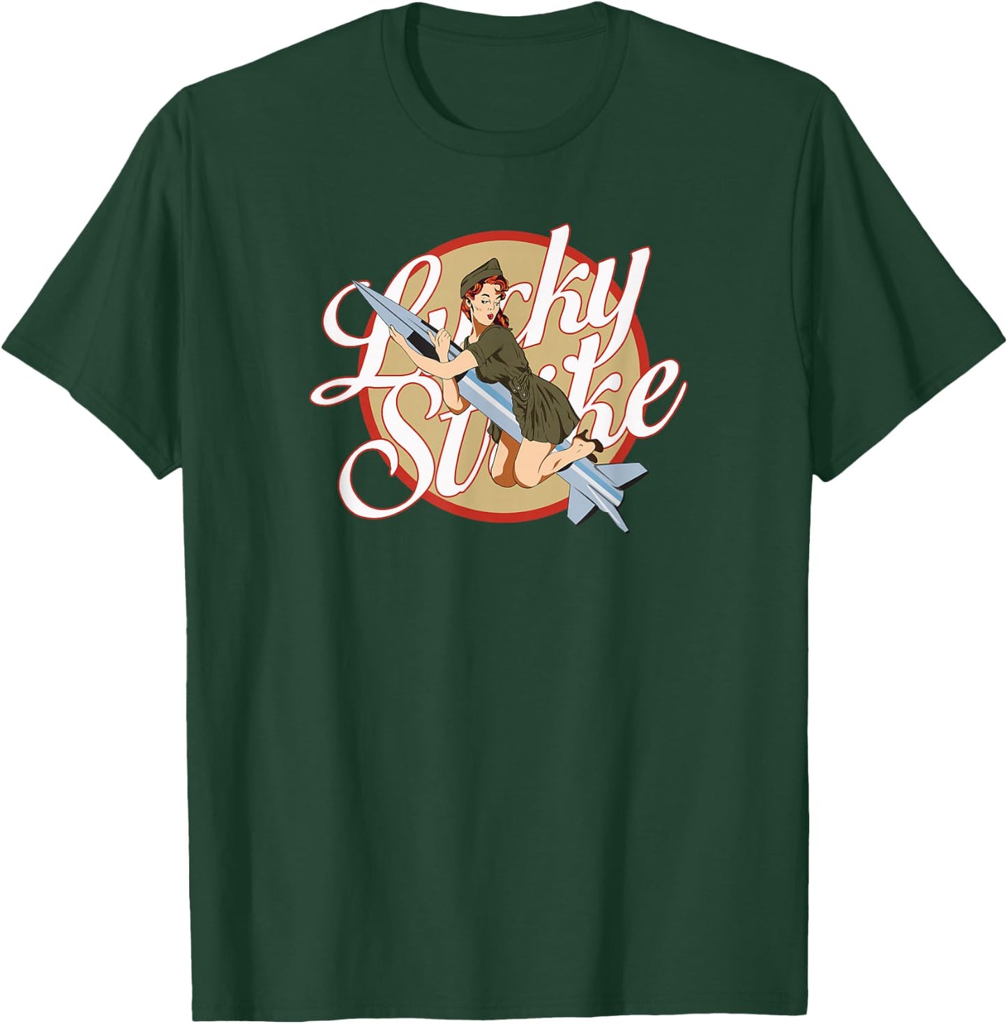 Lucky Strike T-Shirt - T-Shirt | Forest