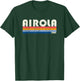Retro Vintage 70s 80s Style Airola, Italy T-Shirt - T-Shirt | Forest