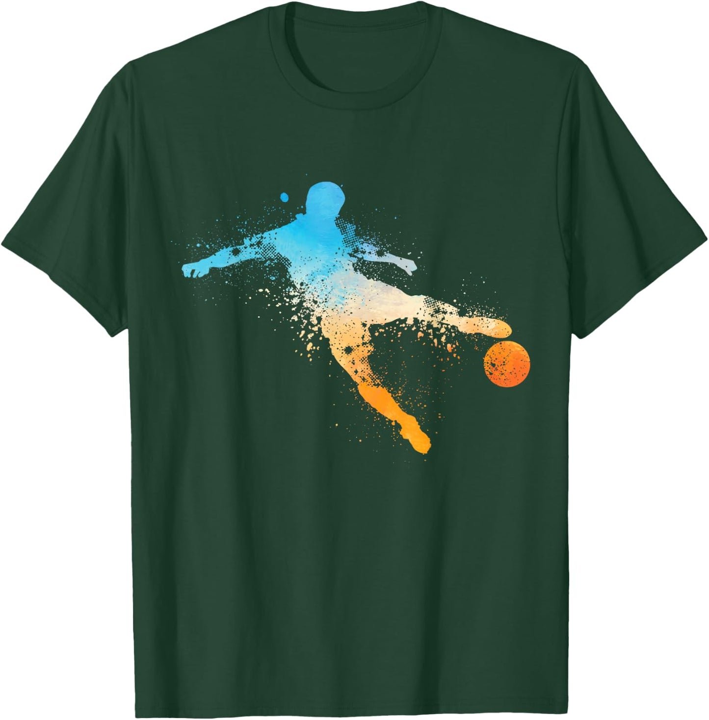 Soccer Splash Soccer Essentials for Boys Soccer Player T-Shirt - T-Shirt | Forest
